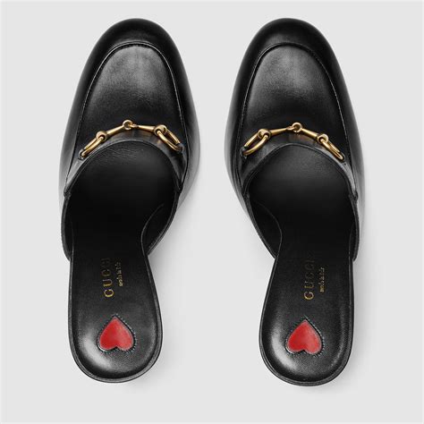 gucci princetown mules black